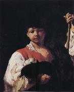 PIAZZETTA, Giovanni Battista Beggar Boy France oil painting artist